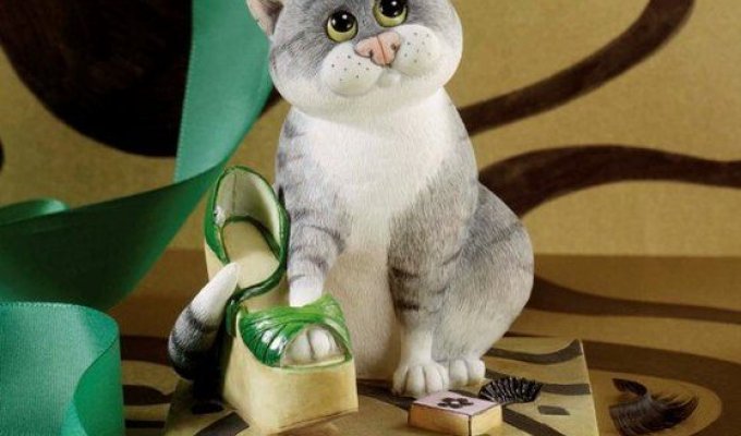  Классные коты от Linda Jane Smith (34 картинки)