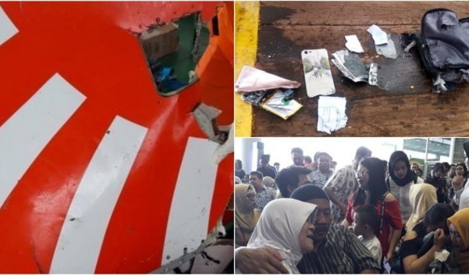 В Индонезии разбился "Боинг" со 189 пассажирами на борту (12 фото + 1 видео)