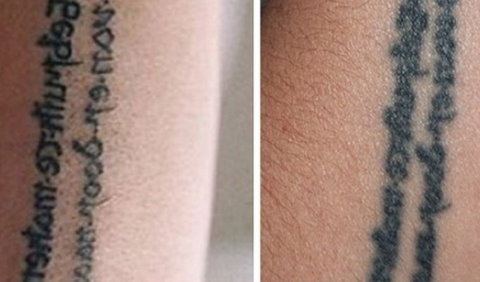 Как стареют татуировки (32 фото)