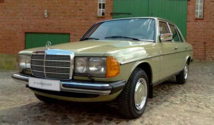 Mercedes-Benz простоял 30 лет в гараже (19 фото)