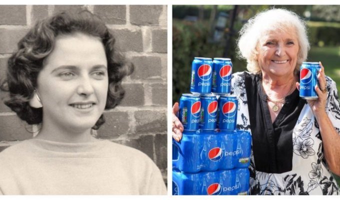 Вот уже 64 года британка пьет "Пепси" вместо воды (8 фото)