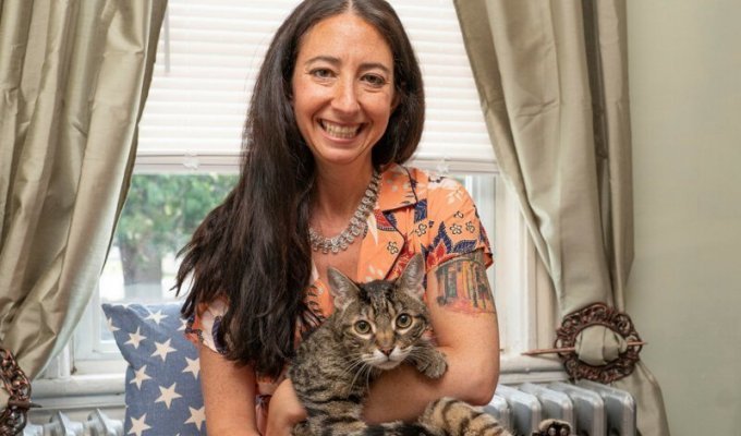 Женщина украла кота из чужой семьи, чтобы спасти ему жизнь (3 фото)