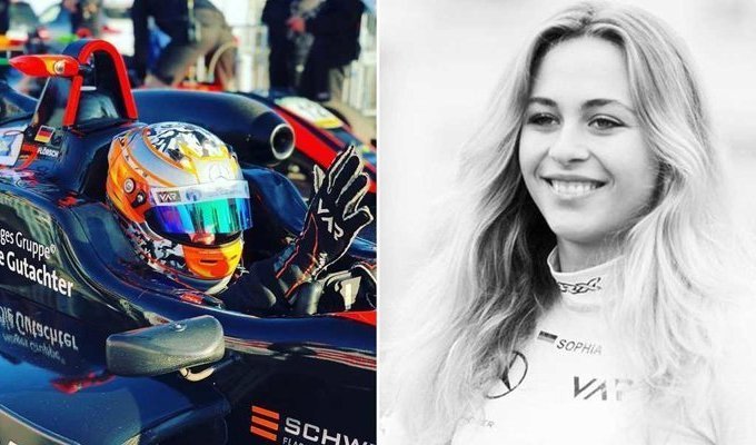 София Флерш — 17-летняя гонщица «Формулы-3», сломавшая позвоночник (12 фото + 1 видео)