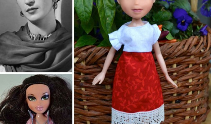 Куклы, превращенные в известных женщин (6 фото)