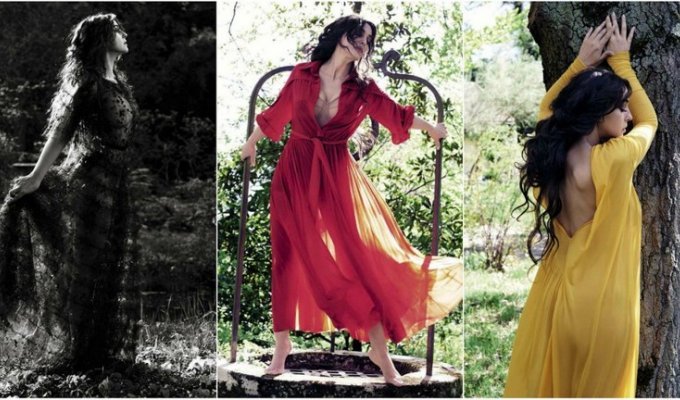 Нестареющая красота: Моника Беллуччи обнажилась для съемки Vanity Fair (12 фото)