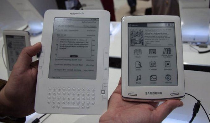 Samsung E61 - электронная книга с клавиатурой (9 фото)