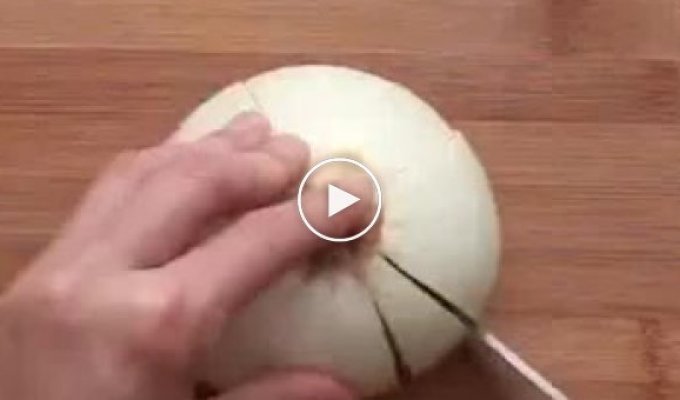 Жаренный лук необычным методом