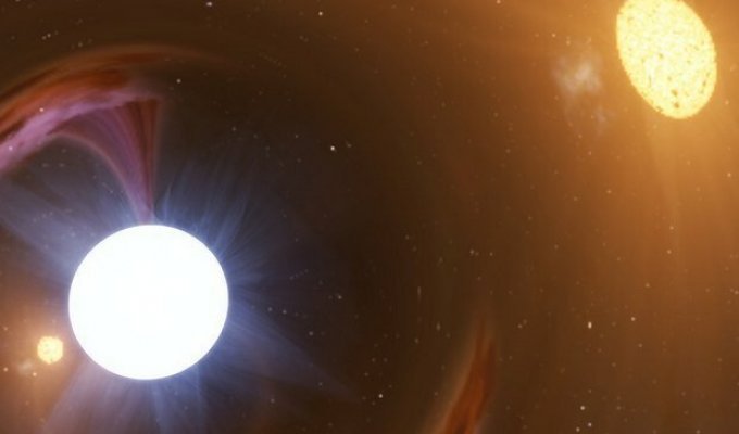 Новости Астрономии: Найдена самая массивная нейтронная звезда (2 фото)