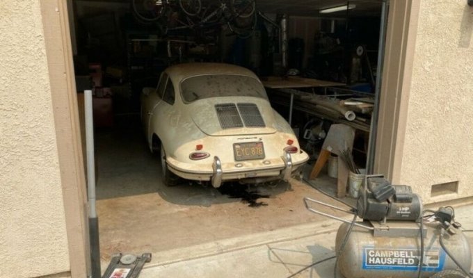 Полувековой сон: Porsche 356B Super 1963 года продают на eBay (19 фото)
