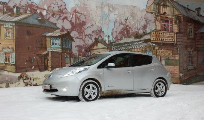 Эксплуатация электромобилей в Сибири: как далеко можно уехать на Nissan Leaf зимой (16 фото)