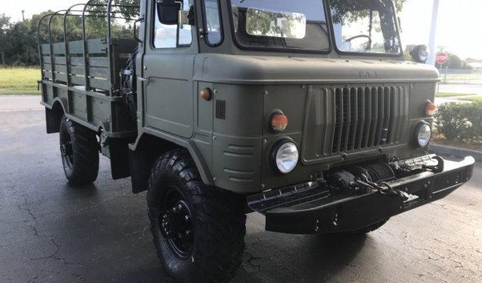 В США с аукциона ушел советский военный грузовик ГАЗ-66 (21 фото)
