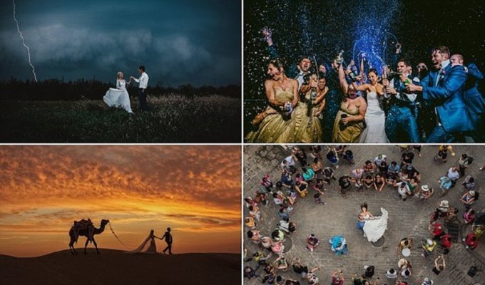 Невероятные мгновения счастья: лучшие свадебные фото прошедшего года! (29 фото)