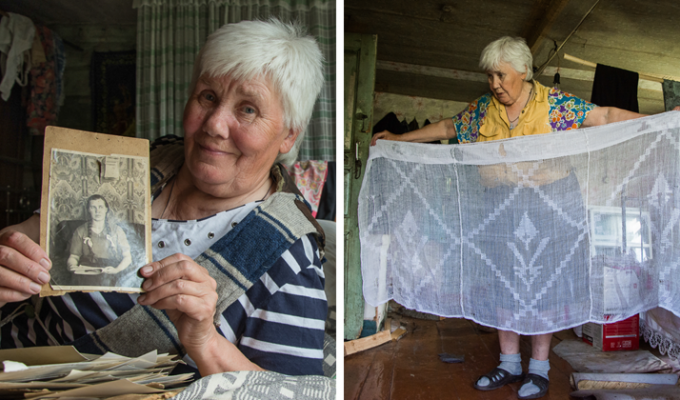 Неунывающая Люся: как живет единственная жительница деревни под Псковом (26 фото)