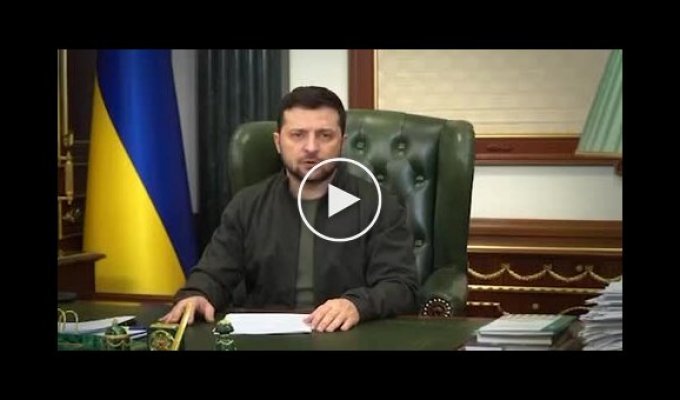 Традиционное утреннее обращение Президента Украины Владимира Зеленского