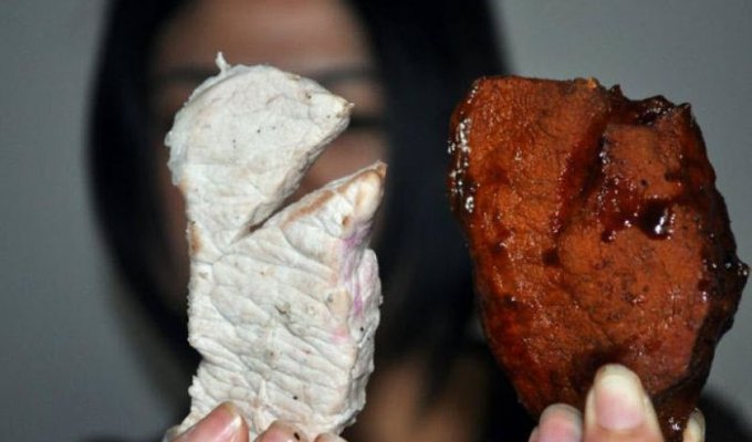 Как в Китае подделывают мясо (10 фото)