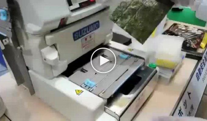 Крутой автоматический аппарат для приготовления суши