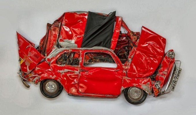 Искусство уничтожения автомобилей (10 фото)