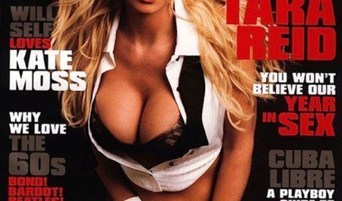 Обнаженная Тара Рейд в Playboy (6 Фото)