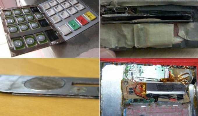 Что такое скиммеры, и как мошенники делают дубликаты кредитных карточек (23 фото + 2 видео)