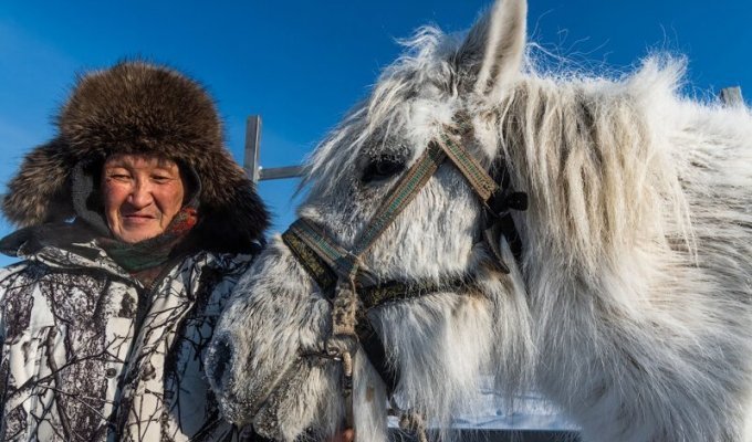 Оймякон, Якутия: здесь живут люди в минус 60 (53 фото)