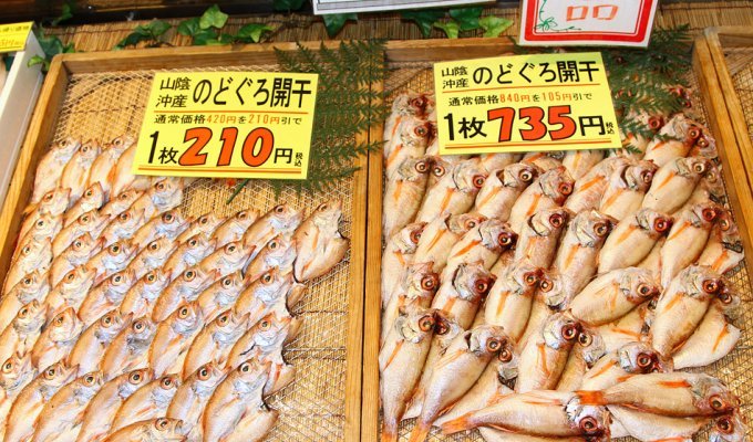 Рыбный рынок в Японии (26 фото)
