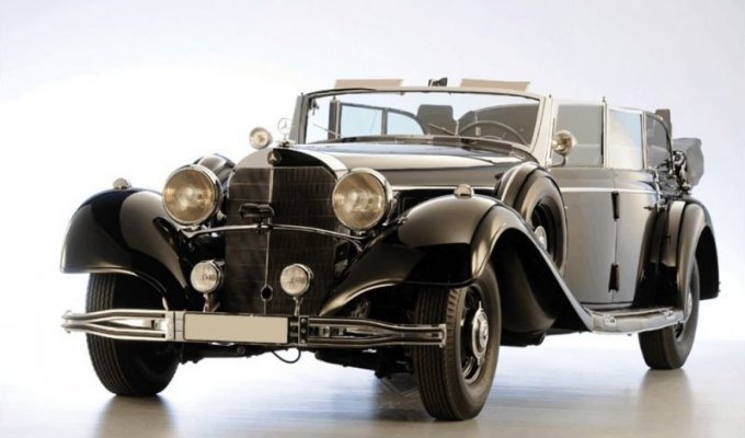 В США на аукцион выставят парадный Mercedes-Benz Гитлера (10 фото)