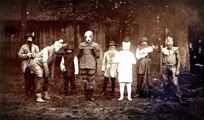 Действительно жуткие наряды на Хэллоуин 1930-х годов (26 фото)