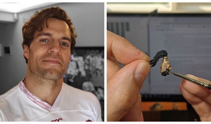 Актер Генри Кавилл расписывает миниатюры Warhammer на карантине (5 фото)