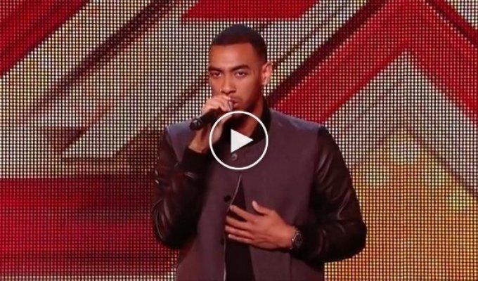 Необыкновенный Джош Даниел на X-Factor Англии