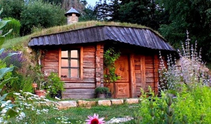 Этот холм в Словении скрывает в себе волшебный домик хоббита (9 фото)