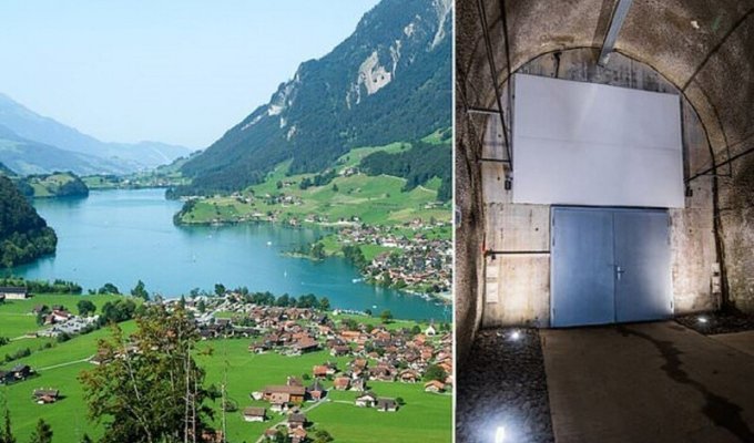 Швейцарцы строят фантастическое хранилище для богачей (4 фото)