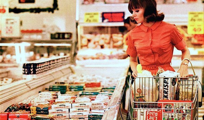 Супермаркет в Мемфисе, 1964 (11 фото)