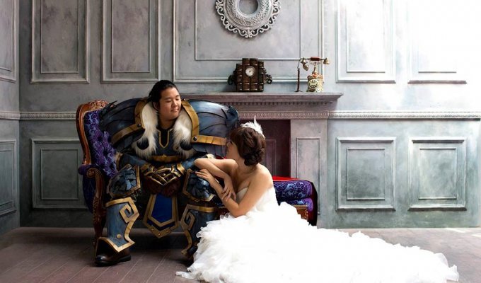 Свадьба в стиле World of Warcraft (7 фото)