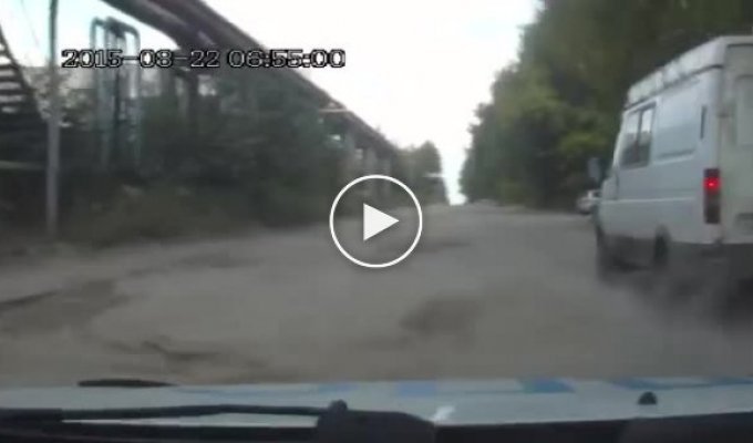 Погоня за нетрезвым водителем в Сыктывкаре