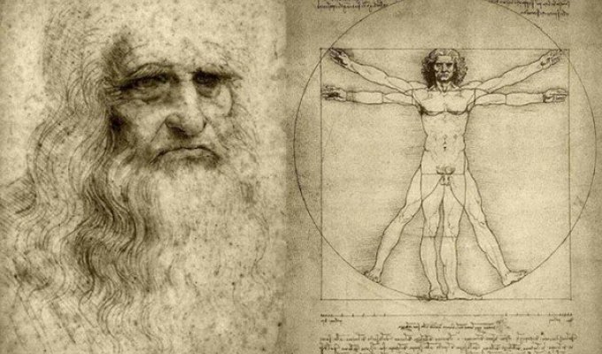 Гениальные изобретения и загадки Леонардо да Винчи (18 фото)