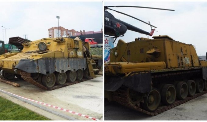 Советский «танк ядерного апокалипсиса» стал экспонатом музея (8 фото)