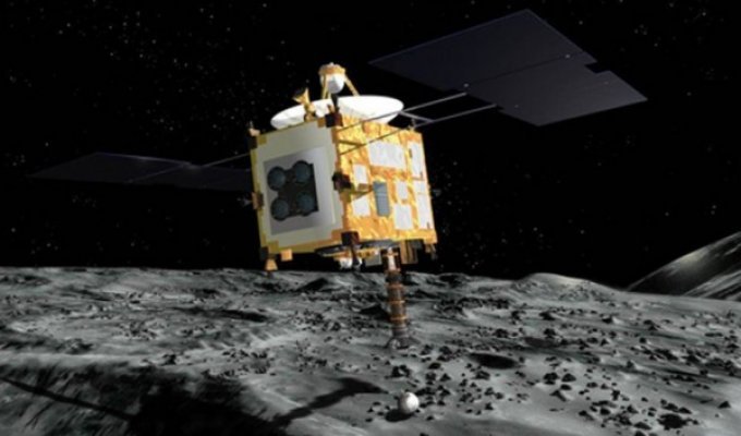 Зонд Hayabusa взял первые пробы грунта астероида (7 фото)