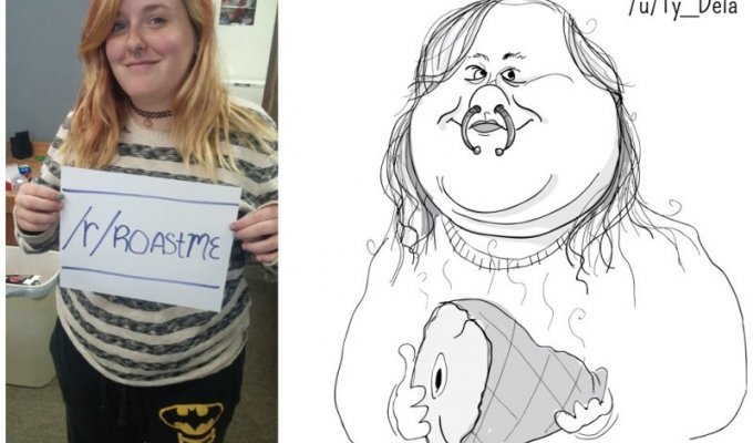 Когда люди просят художника нарисовать на них обидную карикатуру (15 фото)