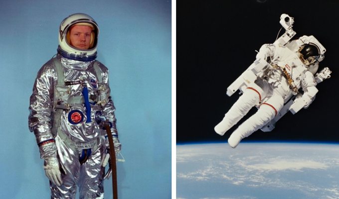 Эволюция скафандра: как с годами менялась одежда астронавтов NASA (14 фото)
