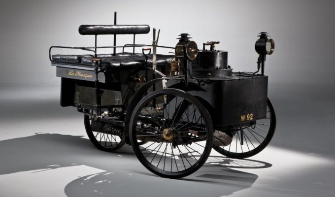 Один из самых старых автомобилей: De Dion-Bouton Trepardoux 1884 года (19 фото + 1 видео)