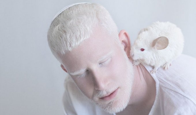 Гипнотизирующая и удивительная красота людей-альбиносов (40 фото)