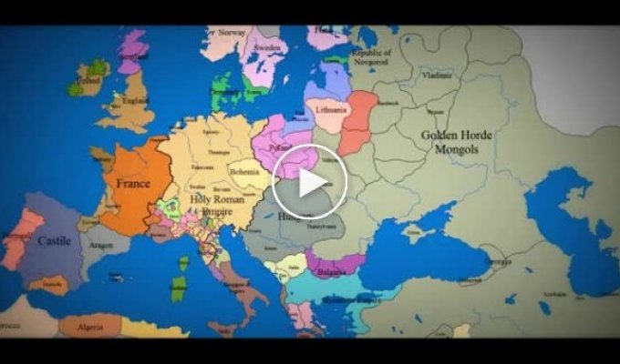 Вся история стран Европы
