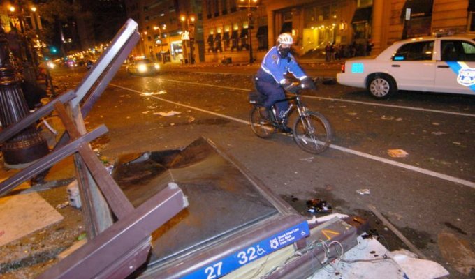  Беспорядки в Филадельфии (11 фото)