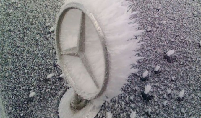 Автомобили, которые зима превратила в произведения ледяного искусства (36 фото)
