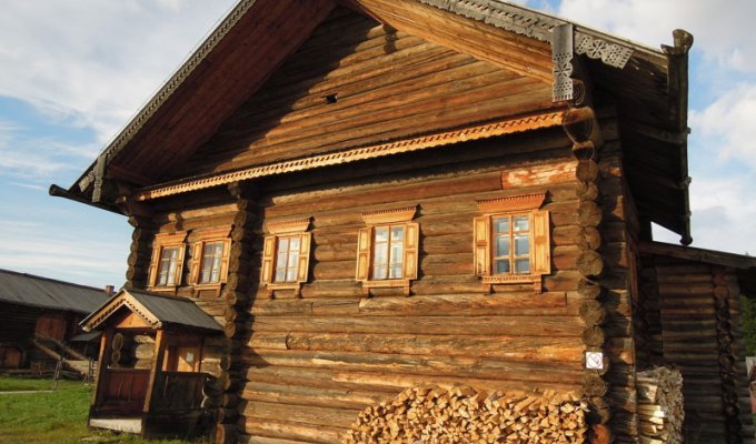 Крестьянские дома XIX века на Русском Севере (53 фото)