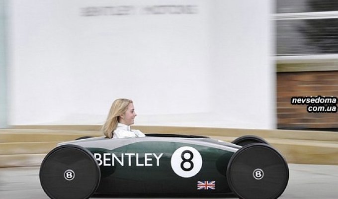 Bentley разработала миниатюрный электромобиль