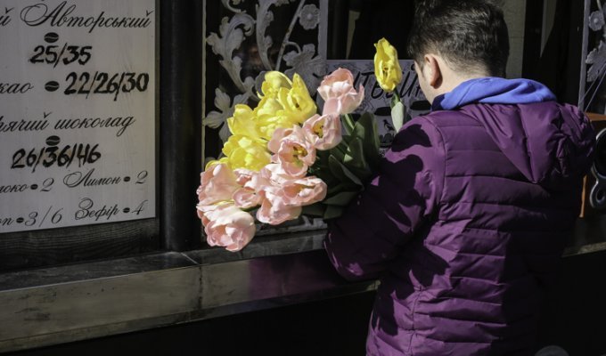 Каким был первый день весны в Киеве