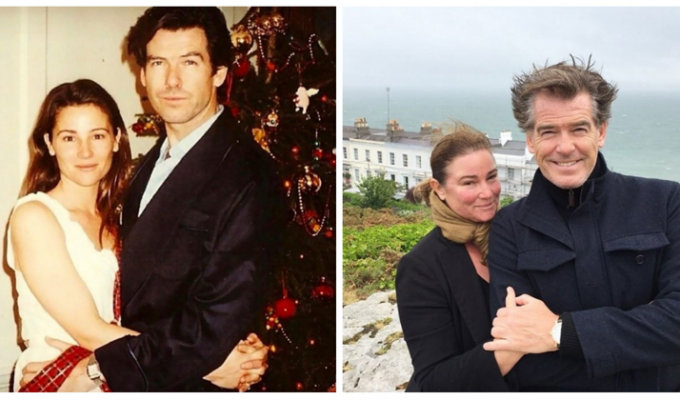 25 лет вместе: фотографии Пирса Броснана с женой в честь годовщины их отношений (24 фото)