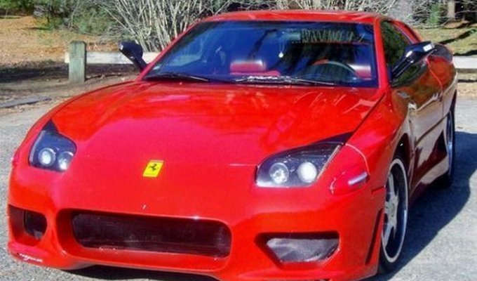 Найдено на Ebay. Ferrari F430 из Mitsubishi 3000GT (24 фото + видео)
