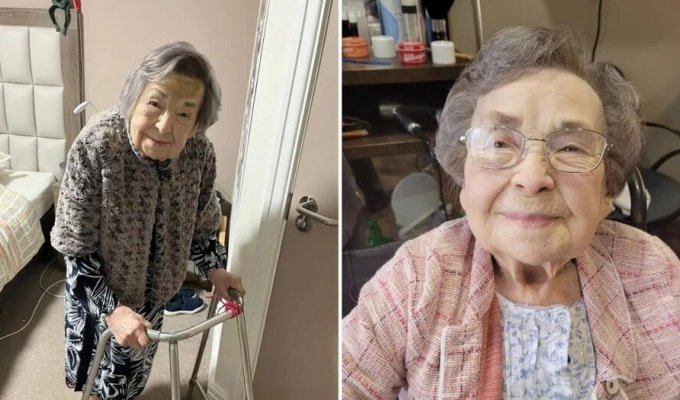 "Мне только что исполнилось 107 лет. Мой секрет долголетия прост" (5 фото)